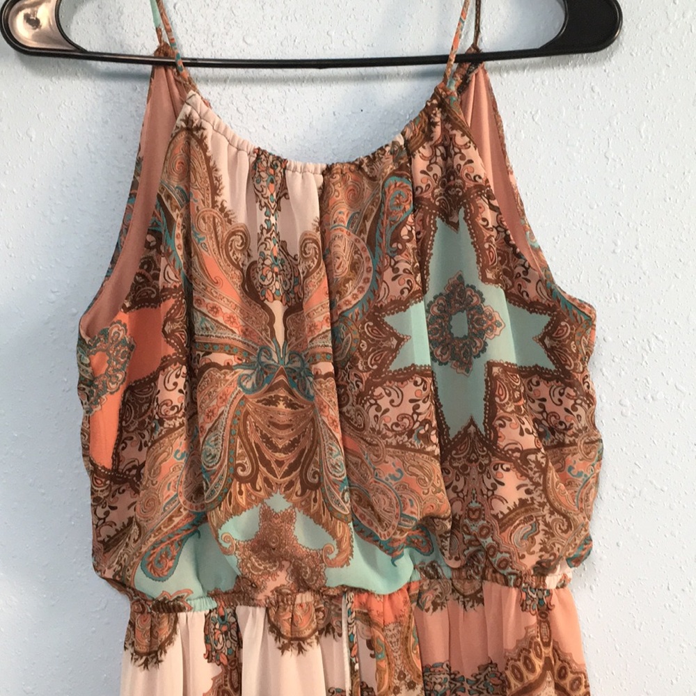 Sweet storm maxi dress